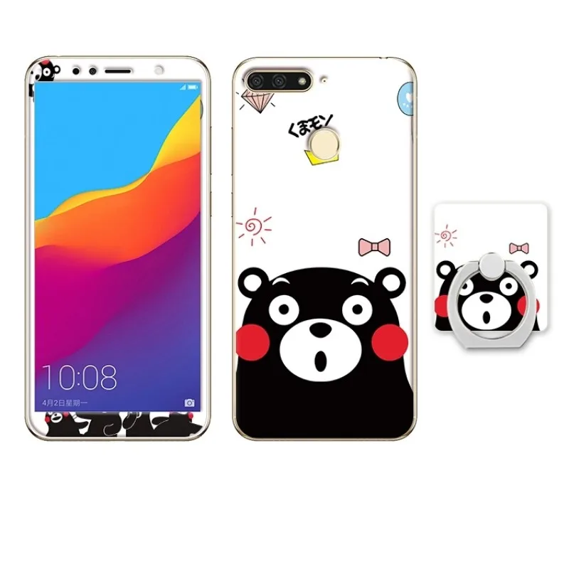Huawei Y6 2018 honor 7A pro enjoy 8e case cover glass screen protector (26)