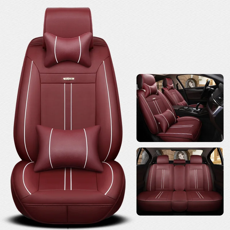 car seat cover auto seats covers leather for BMW 520d 525d 530d 530Le E39 540i 525i E60 E61 545i