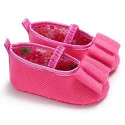 3 стиля Симпатичные для маленьких девочек мягкая подошва обувь для новорожденных девочек малышей кроватки обувь Мокасины Prewalker 0-18 м