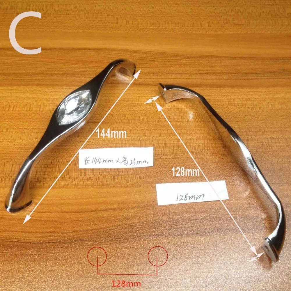 Стразы из цинкового сплава ручки для шкафа серебро Кристалл Шкаф ручки для выдвижных ящиков Кухня оборудование для обработки мебели