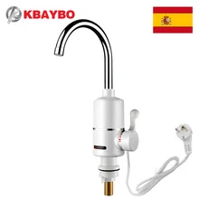 Tankless Water Heater Electric Shower Instant Electric Water Heater Heating Kitchen Bathroom Instant Hot Water Heaters 3000W 2018 newest ce flue type 100% quality 8l lpg gas instant hot water heater propane stainless tankless wash shower boiler
