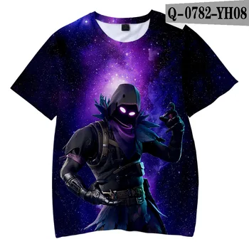 

2019 summer Xxxtentacion 3D t shirt Full Colored T-shrits Short Sleeves Boys Tops Nova Hip Hop Style Raper Teenagers t shirt Top