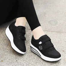 Женские модные повседневные спортивные беговые кроссовки с толстой подошвой