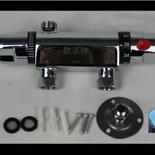 Лучший твердый медный термостатический смесительный клапан для душа контроль температуры