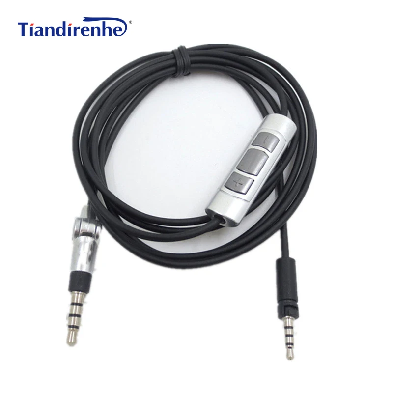 Upgraded Replacement Audio Cable for Sennheiser Momentum 1 0 2 0 Headphones Headset Cords with Mic for IPhone Xiaomi Samsung