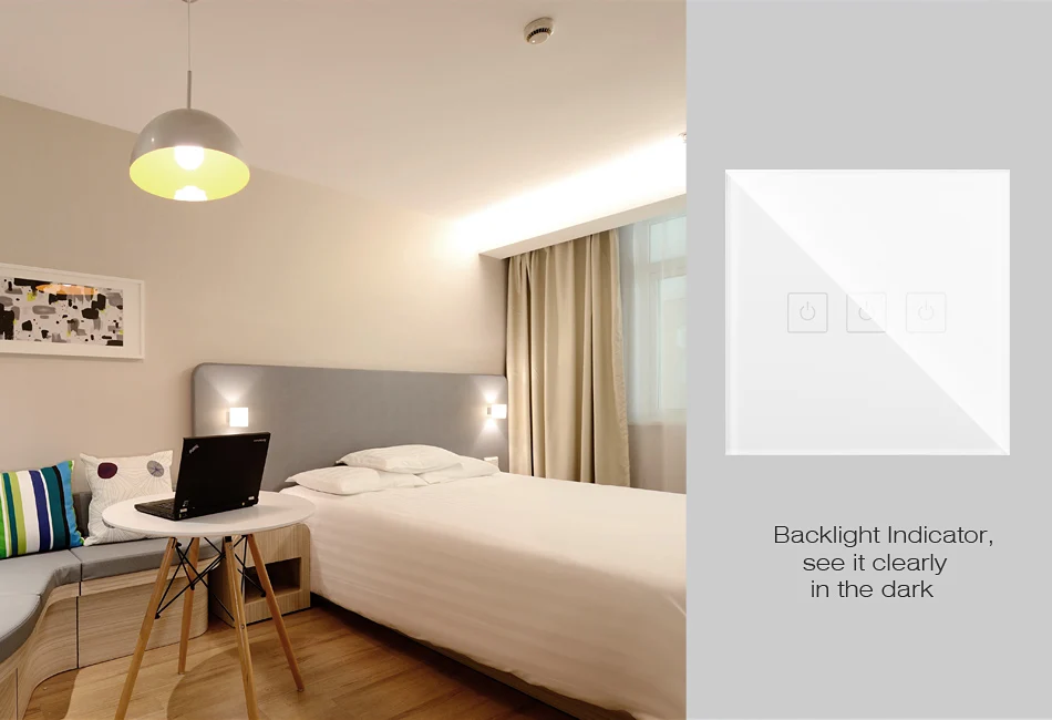 Standard, ~ Home Remote Led-anzeige, Kristall 1Way, gang v, Eruiklink 3 Mushi zauberstab States Schalter Smart Licht EU United + Glas-Panel, Honno 250 Touch AC220 Beliebt USD Dollar 13 Standard, ~ Home Remote 13