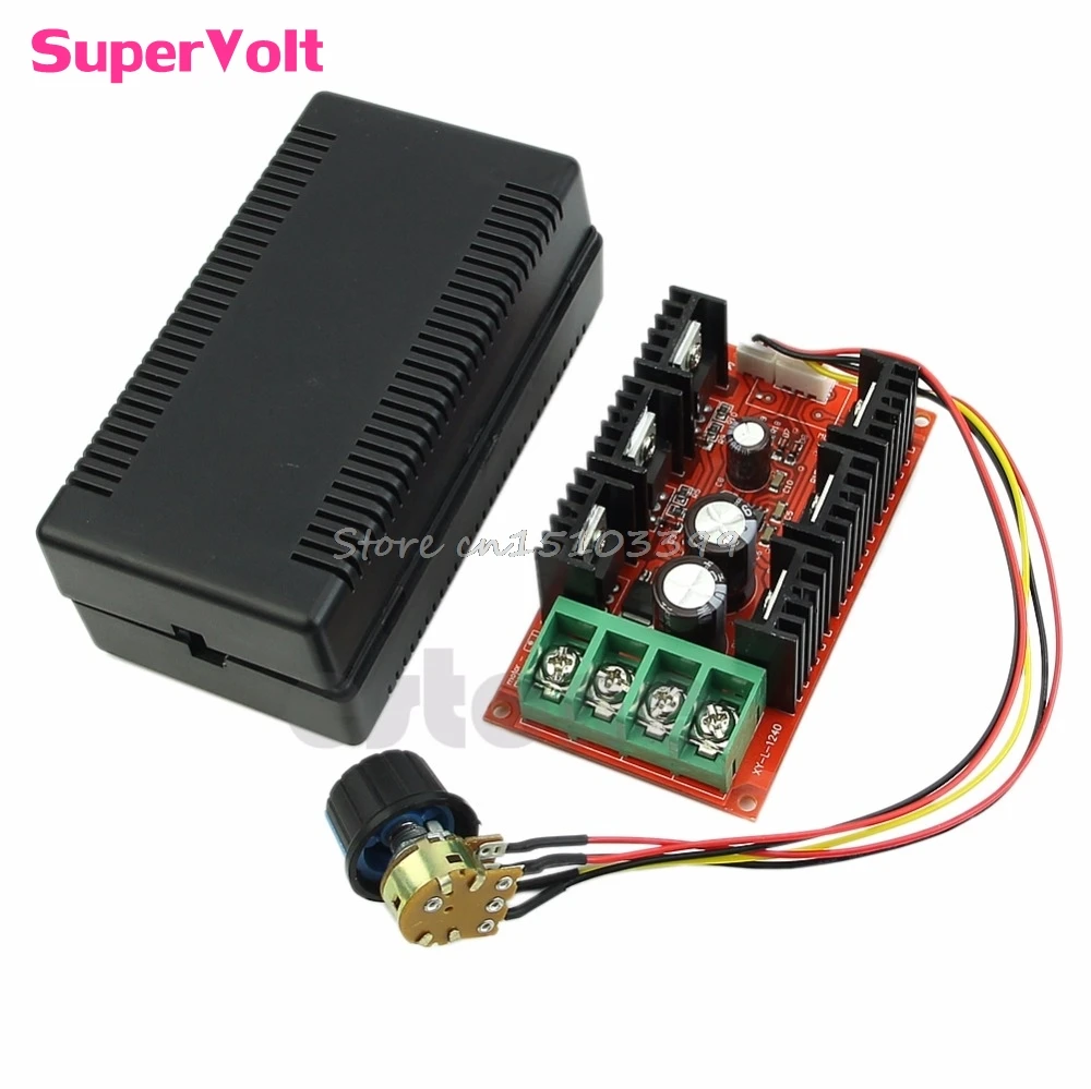 

2000W MAX 10-50V 40A DC Motor Speed Control PWM HHO RC Controller 12V 24V 48V G08 Whosale&DropShip