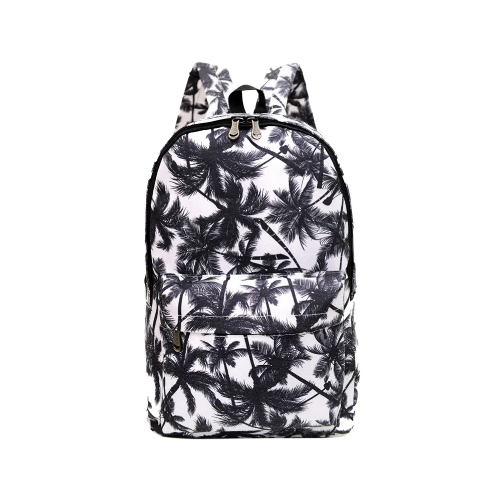 

OCARDIAN Backpack Women Canvas New Fashion Casual Unisex Men's Backpack For School Bag Colleg Printing Rucksack Dropship A5