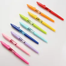 JINHAO SHAKR серия пластиковая перьевая ручка 0,5/0,38 мм Chil студенческая практика каллиграфии ручки школьные принадлежности 12 цветов на выбор