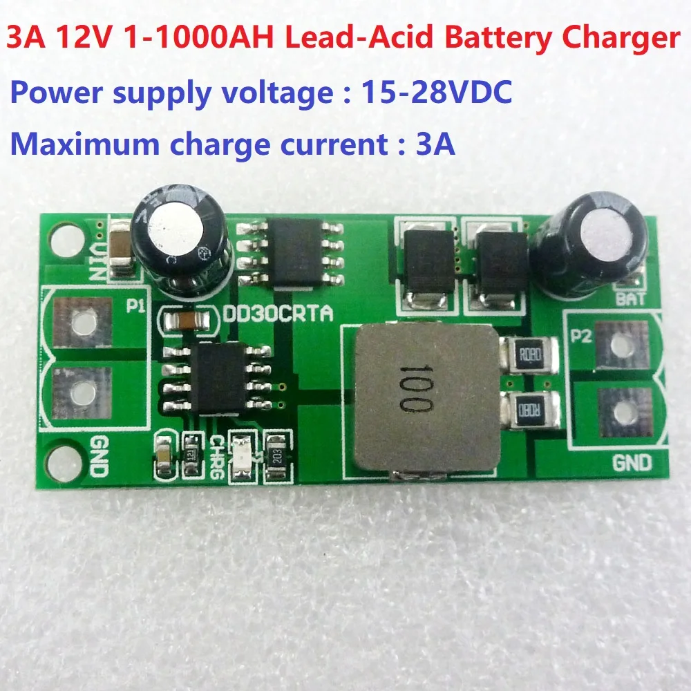 3A 12V 1-1000AH свинцово-кислотные Батарея аккумулятор ячейками для хранения вещей Зарядное устройство для зарядки для UPS автомобильный Солнечный мотоциклы Электрический Дорожное транспортное средство