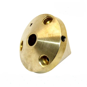 

1pcs 3 in1 out multi color brass nozzle diamond hotend 0.4mm 1.75mm filament 3D pritner part