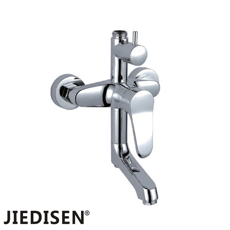 

Kaiping manufacturers selling hot and cold shower flower sillcock mix faucet MJ - 9008