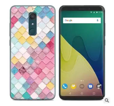 3D помощи окрашены чехол для Wiko вид xl мягкие силиконовые чехлы узор крышку