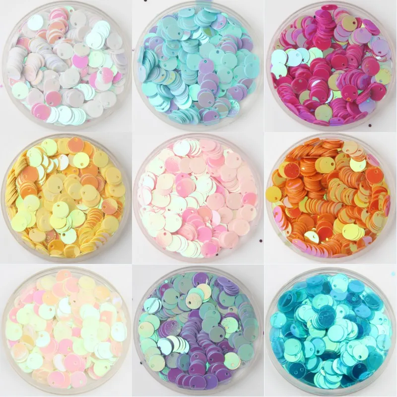 Issequins 600 шт 6 мм круглые Блестки DIY Швейные аксессуары Lentejuelas Para Manualidades ПВХ блестки для платья