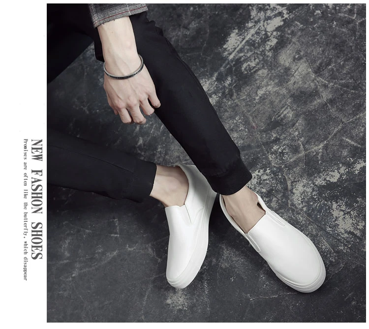 Mens Loafers Leather Sneakers White Shoes Lightweight Breathable Luxury Sneakers 2022 New Fashion Young Men Casual Loafer Shoes Mens Loafers Leather Sneakers White Shoes Lightweight Breathable Luxury Sneakers 2022 New Fashion Young Men Casual Loafer Shoes