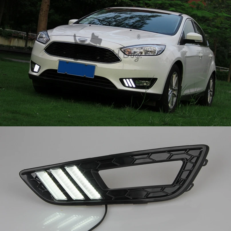 Wholesale For Ford Focus 4 2015 2016 DRL Driving Daytime Running Light
