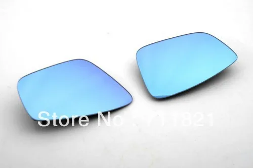 Синий тонированный боковое зеркальное стекло с тепловой поддержкой для Volkswagen Polo 6R