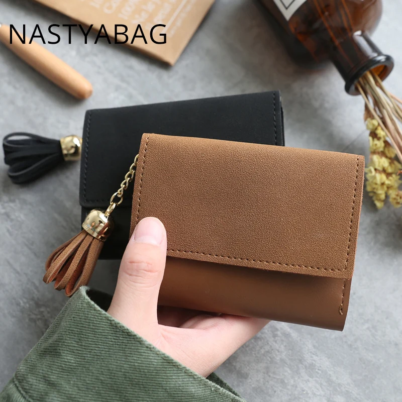

Women Wallets Small Fashion Brand Purse Clutch Leather For Women Ladies Card Bag Female Purse Money Clip Wallet For Girls Wallet
