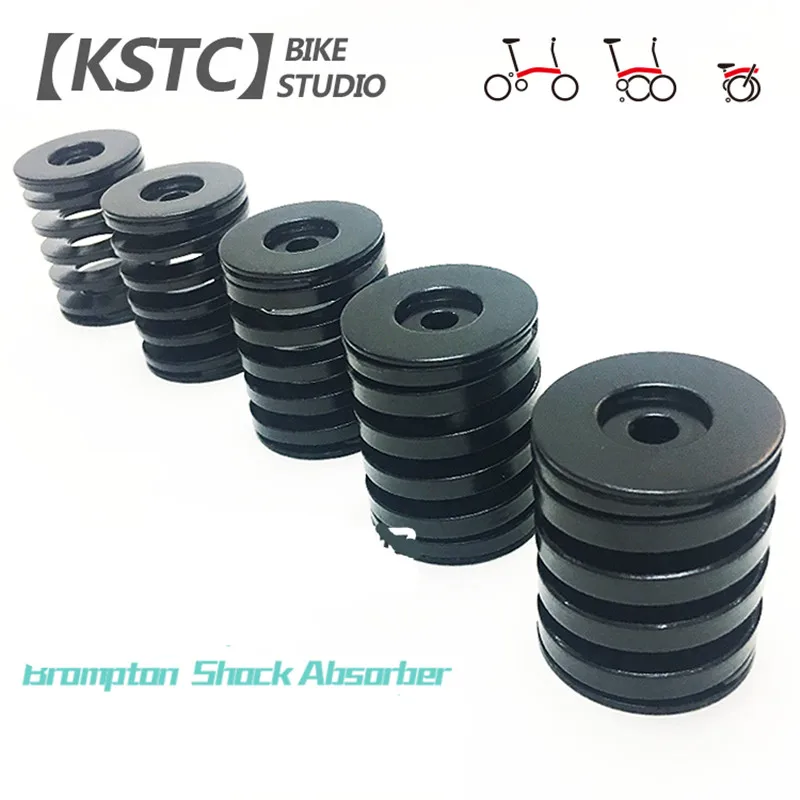 

4 size folding bicycle rear shock for brompton bicycle shock absorber spring carbon