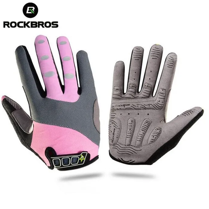 Rockbros Winter Thermal Full Finger Cycling font b Gloves b font Touch Screen Long Full Finger