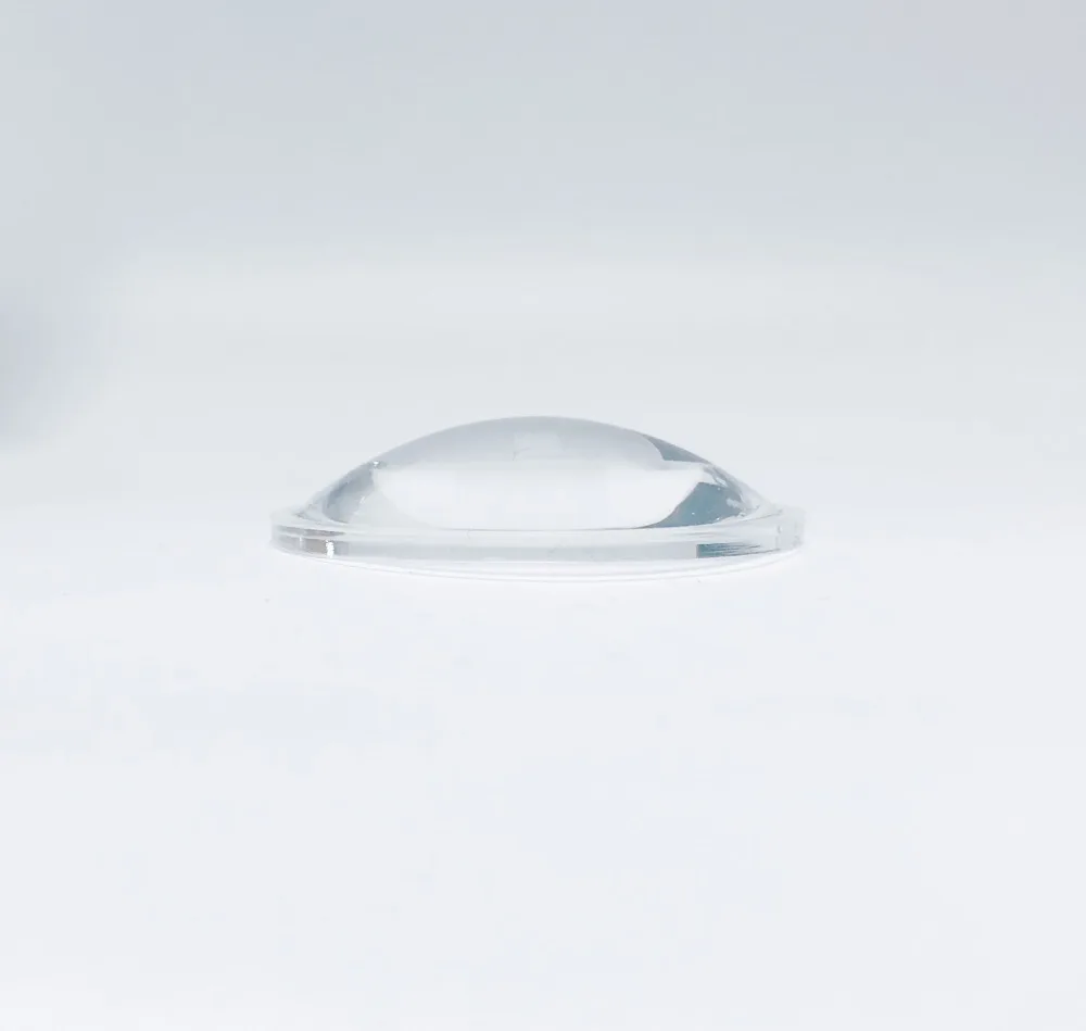 

38mm Optical Plastic Convex Lense Projector Reflector Focal Length Optics Convex Lens for Lamp Light 2pcs/ lot
