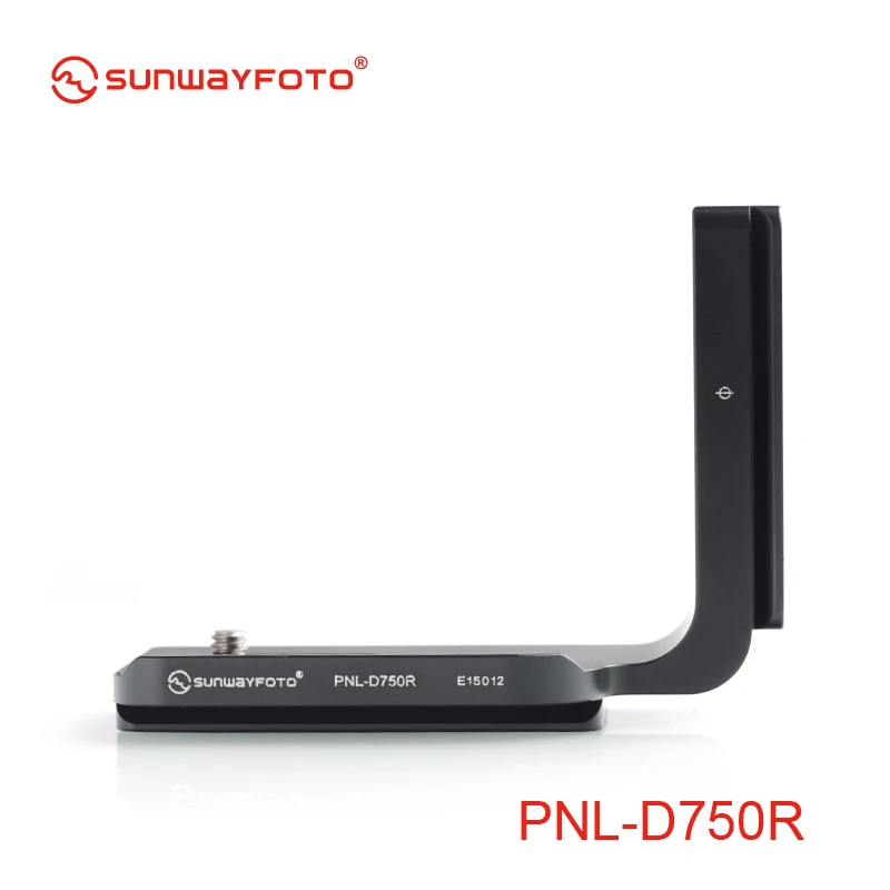 

SUNWAYFOTO PNL-D750R Tripod Head Quick Release Plate for Nikon D750 Tripod Head L-bracket Specific Aluminum Quick Release Plate