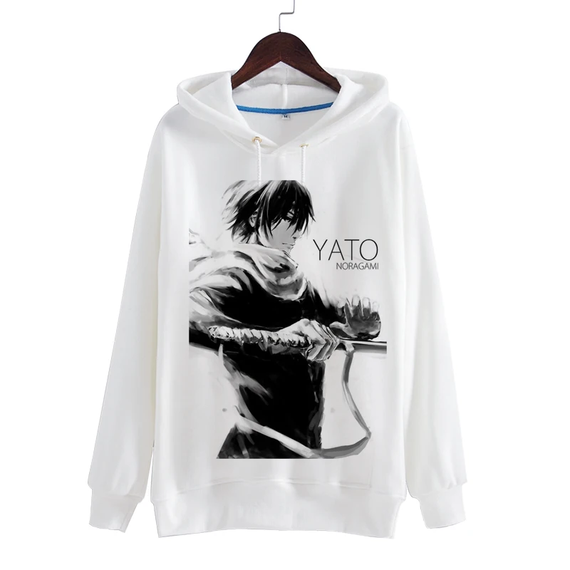 Флисовая толстовка унисекс для косплея Yato Yukine с рисунком аниме Зимний пуловер