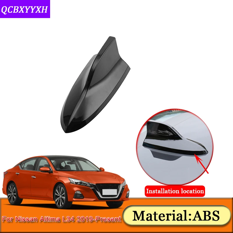 

Car Styling ABS Car Truck Van Radio Signal Aerial Amplifier Roof Radio FM Shark Fin Atenna For Nissan Altima L34 2019-Present