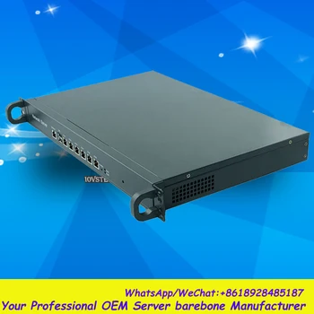 

Standard 1U Rack 6LAN Network Security/Router Barebone