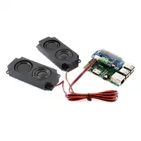 Waveshare WM8960 Hi-Fi Sound Card HAT for Raspberry Pi Zero/Zero W/Zero WH/2B/3B/3B+, Stereo CODEC, Play/Record