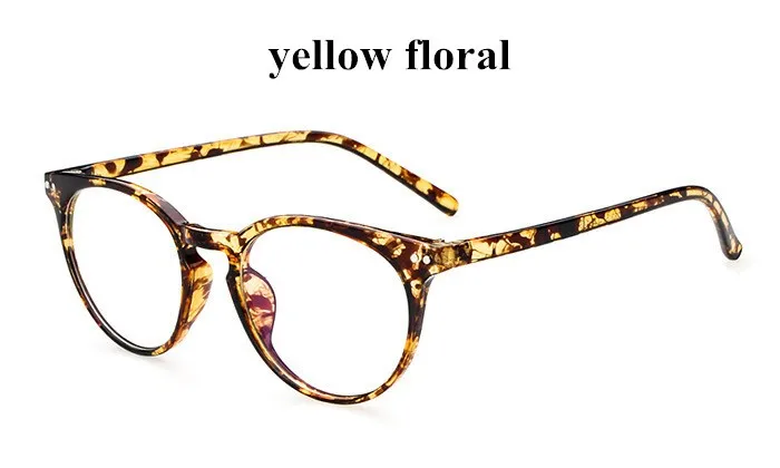 Ретро Круглые Декоративные очки для глаз, оправа для мужчин и женщин, ультра светильник, близорукость, оправа для очков, простые линзы, oculos de grau femininos