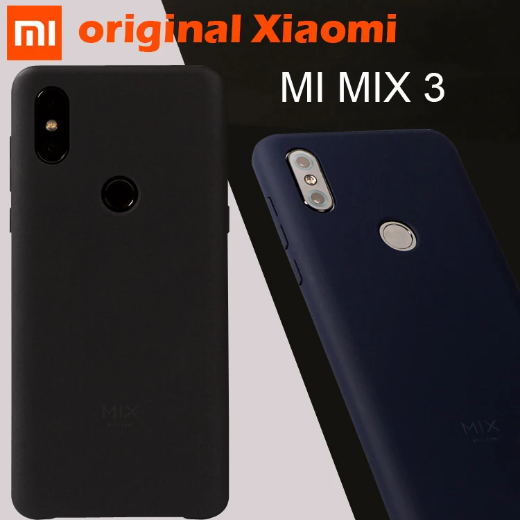 100% Оригинальный чехол для xiaomi mi mix 3 4G задняя крышка ПК mix3 coque полностью Защитная