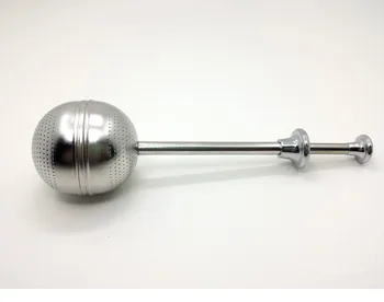 

1PC Stainless Steel Teapot Tea Strainer Ball Shape Mesh Tea Infuser Filter Reusable Tea Bag Spice Tea Tool Accessories PD 004