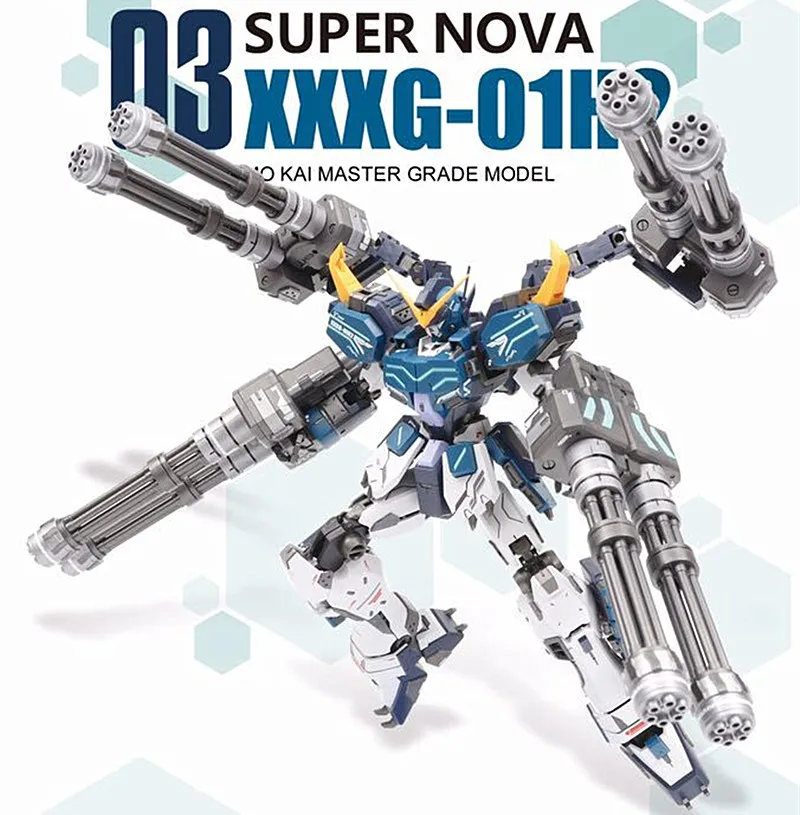 Супер Nova модель 1:100 мг XXXG 01H2 Heavyarms Custom Gundam EW Mo Kai DC009|Игровые фигурки и трансформеры|