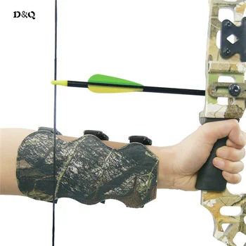 

Archery 3 Strap Arm Guard Protection Forearm for Hunting Shooting Target Practice Accessories Camouflage Safe Protector Armband