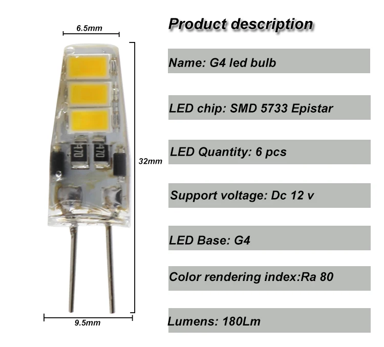 G4 12V bulbs 2