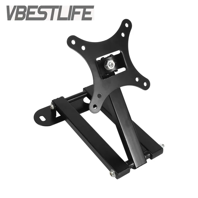 VBESTLIFE Tilting Panel TV Wall Mount 10-26 LCD LED TV PC Monitor Wall Mount Bracket Corner Tilt Swivel Holder Free Shipping New