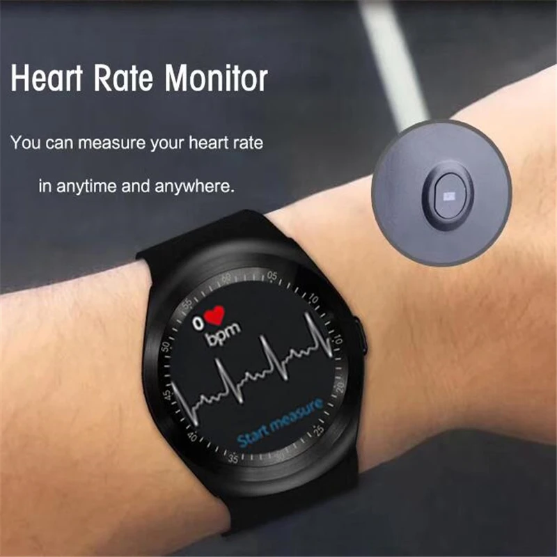 Y1X T1 smart watch es sim TF 1 54 дюймов вокруг экрана 2G умные часы с экраном сердечного ритма