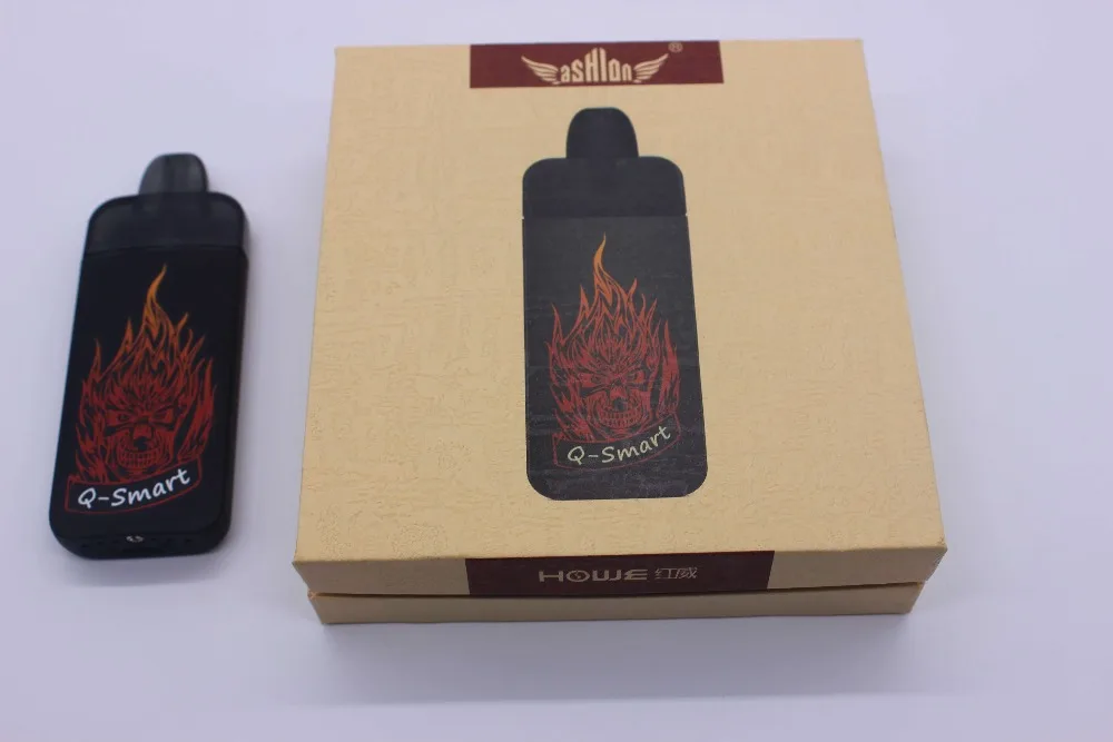 5 шт./лот новый продукт ashion Q SMART 600 мАч 2 0 мл vapor 1.5ohm электронная сигарета испаритель