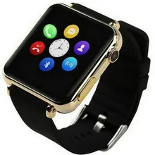 Smart watch card bluetooth touch screen led qq sports electronic watch