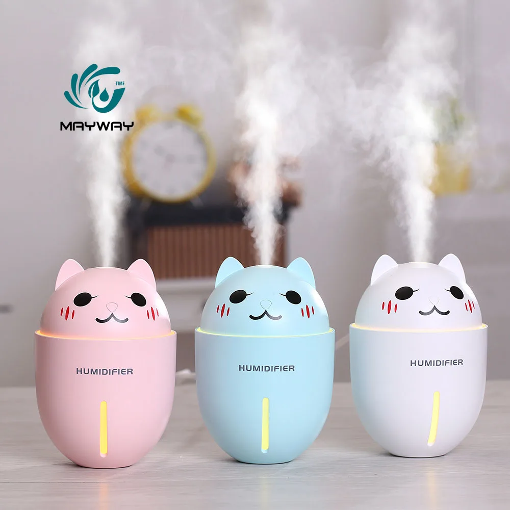 

Cute Animals Aroma Essential Oil Diffuser Ultrasonic Air Humidifier LED Lights Office Home Car USB Fogger Mist Maker Night Lamp