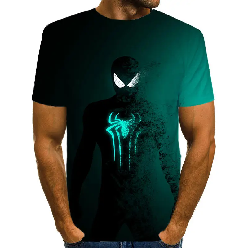 

2019 t shirt men Newestspider-man Marvel t-shirt 3D Printed T-shirts Men Women Casual Shirt Fitness T Shirt Tees Tops