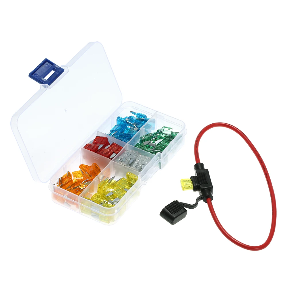5 Pack Fuse Holder +120Pcs Mini Blade Fuses for Car Truck Motorcycle APM ATM-in Fuses from Automobiles & Motorcycles on Aliexpress.com | Alibaba Group