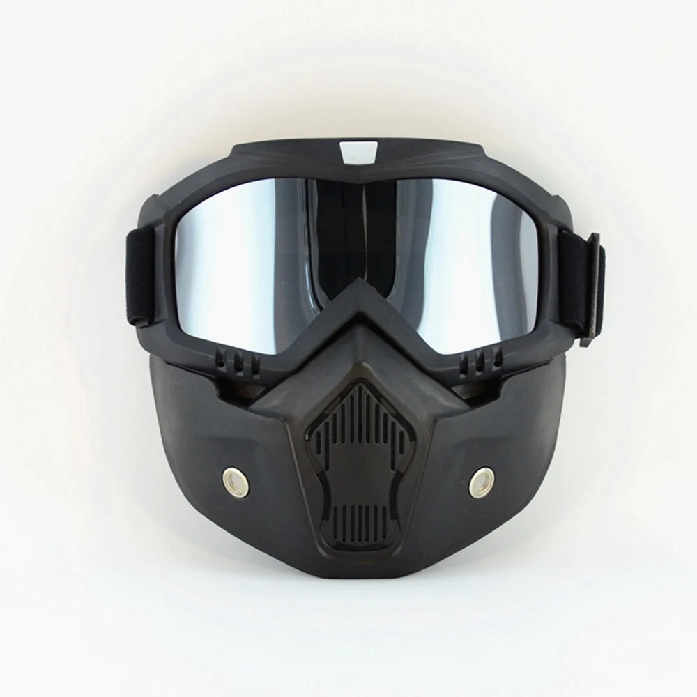 Citycoco мотоциклетный шлем для мужчин Полный лицевой шлем защитные очки маска мото езда ТПУ материал мотокросса шлем маска