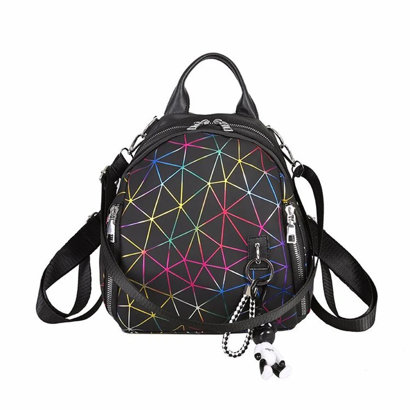 

2019 Discount Only Today Leather Backpack For Women White Small Stitching Shell Fashion Casual Girl Travel Backpack Shoulder Bag