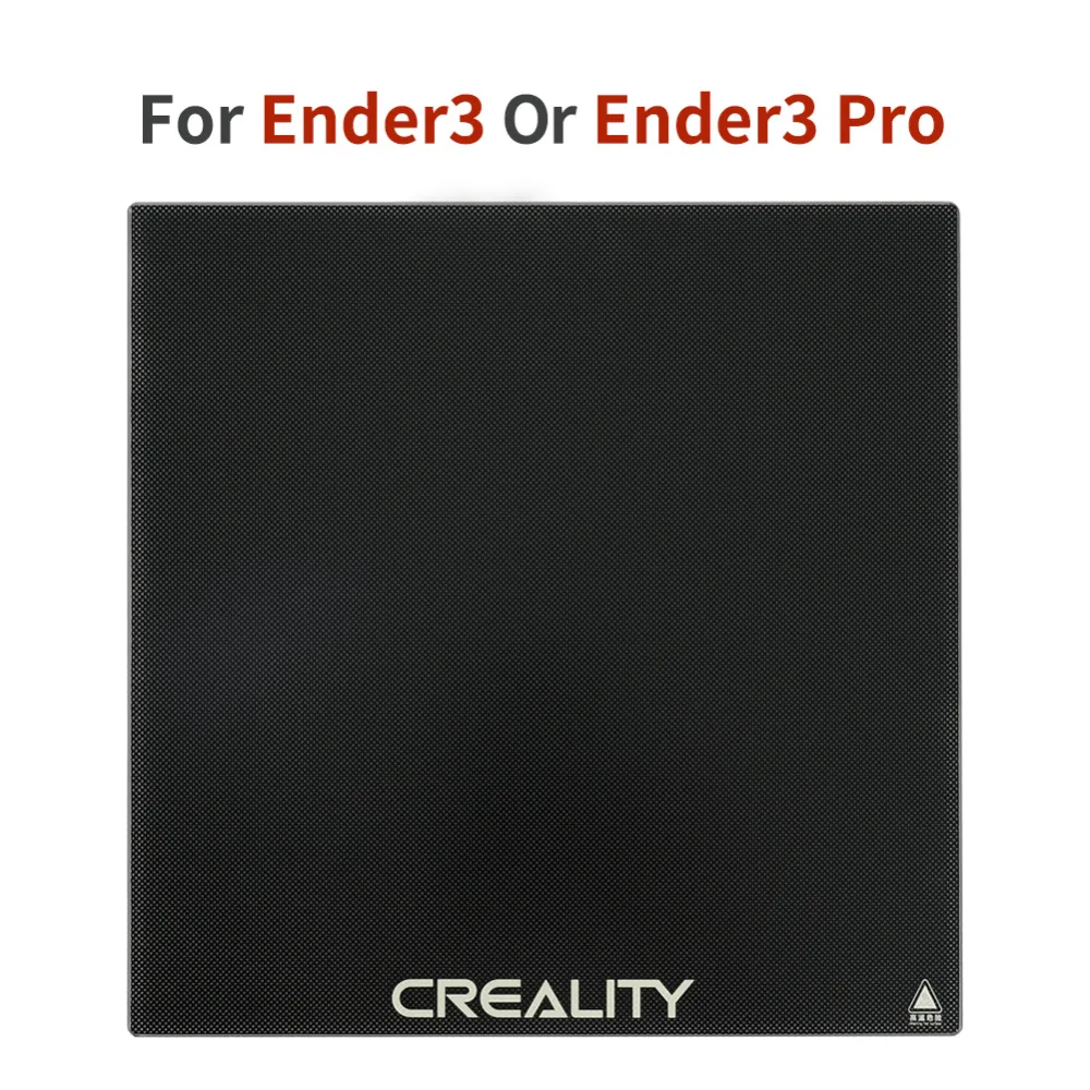 Ender-3/ender-3pro/CR-10s/CR-10 плита из закаленного стекла для 3D-принтера, платформа с подогревом, стеклянная пластина 235x235x3 м
