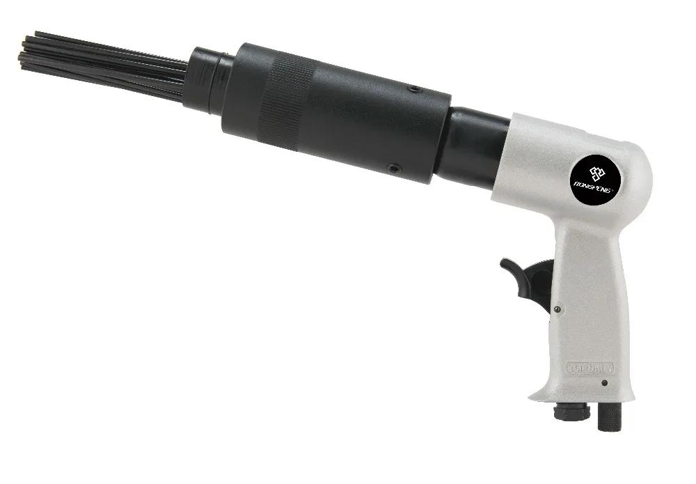 RONGPENG Профессиональный игольчатый скалер 19 шт. 1/8 дюймовые стальные иглы пневматический инструмент RP7658 пистолетная рукоятка для удаления шлака ржавчины для снятия заусенцев