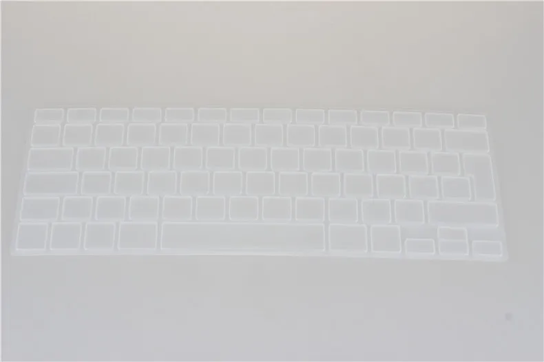 Силиконовый водонепроницаемый Великобритании/ЕС макет Дания клавиатура протектор чехол для Apple MacBook Air 13 Pro 13 15 retina IMac 21,5 27" - Цвет: clear