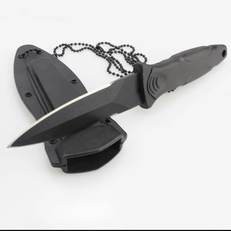 Zakmessen Necklace Knife Tactical Outdoor Survival Hunting Knifes Fixed