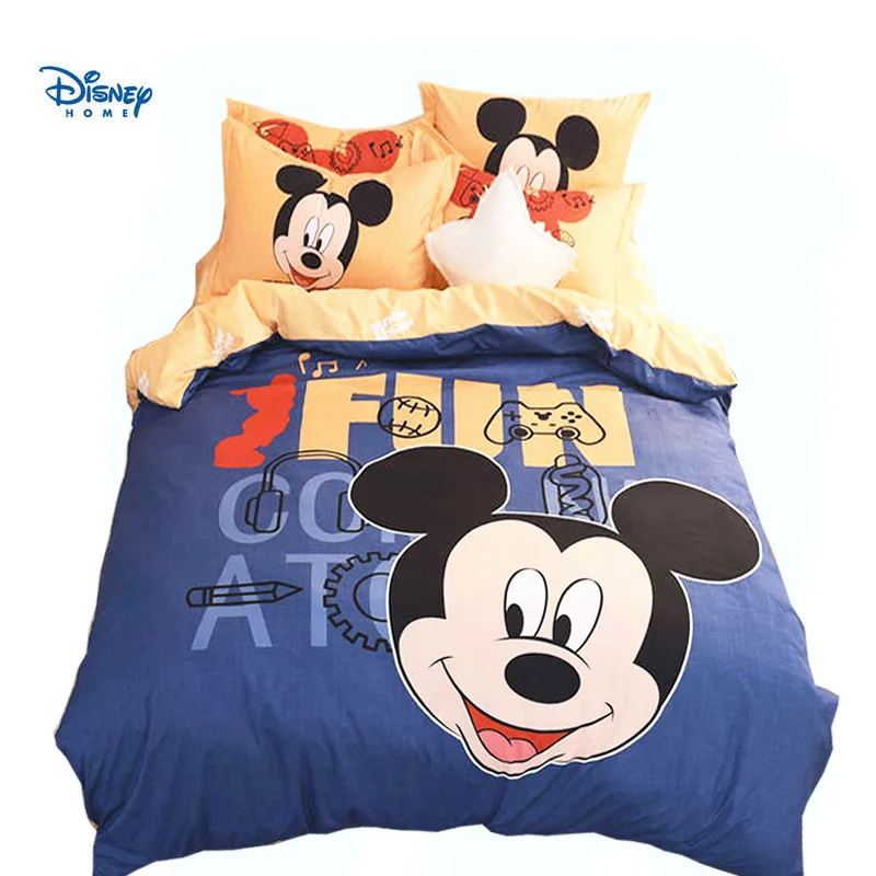 100 cotton bed linens king size disney mickey mouse comforter bedding